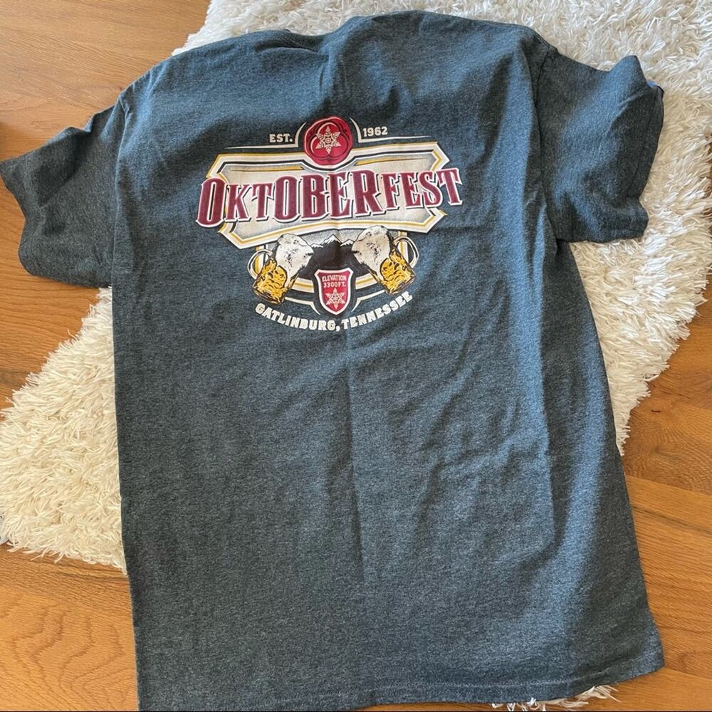Ober Gatlinburg Tennessee Oktoberfest 2014 graphic tee t-shirt size Medium M